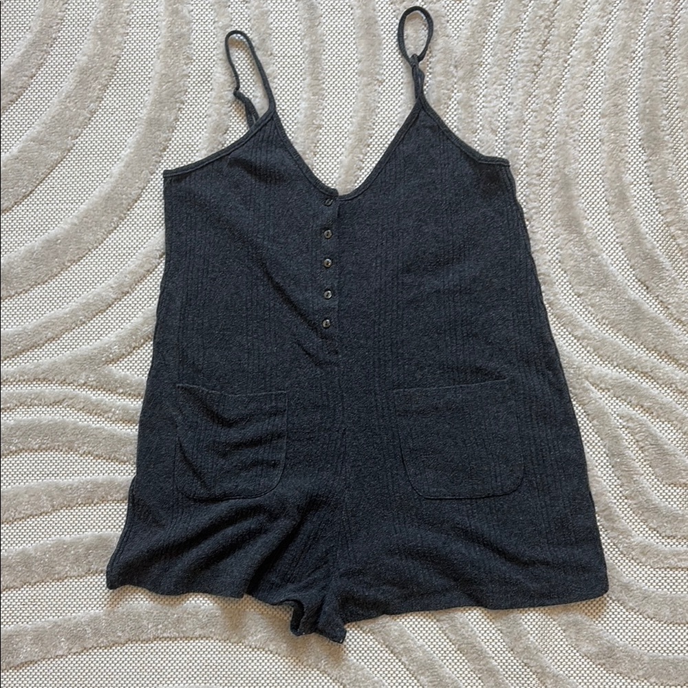 Sparkle & Fade Gray Romper